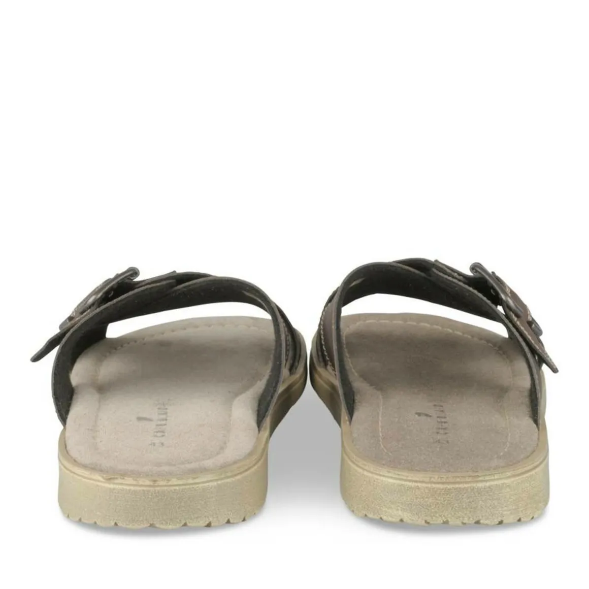 Slippers KASTANJEBRUIN