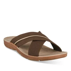 Slippers KASTANJEBRUIN