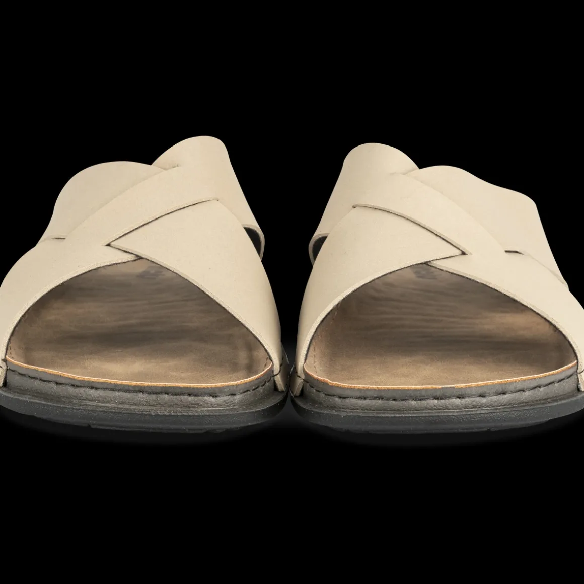 Slippers KASTANJEBRUIN