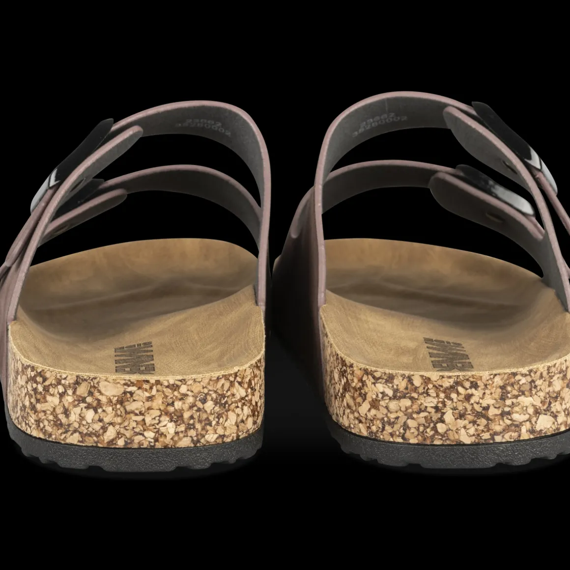 Slippers KASTANJEBRUIN