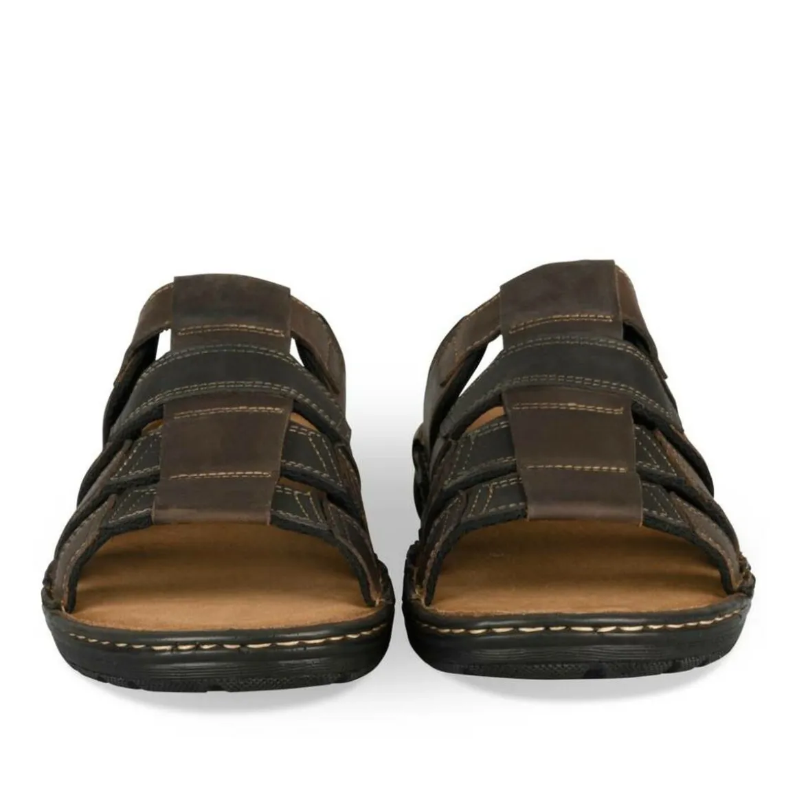 Slippers KASTANJEBRUIN