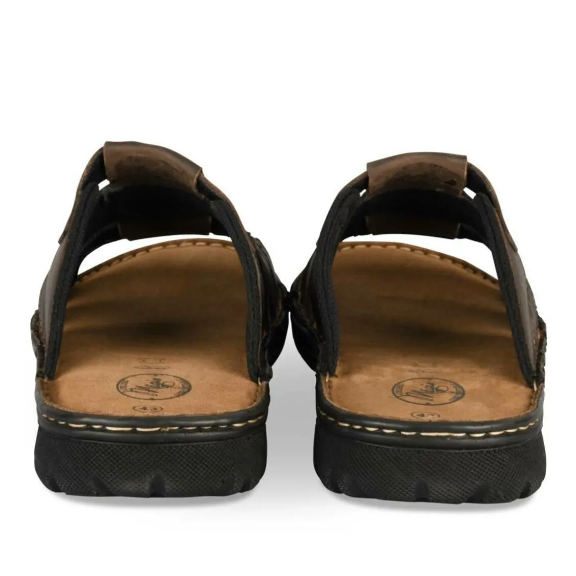 Slippers KASTANJEBRUIN