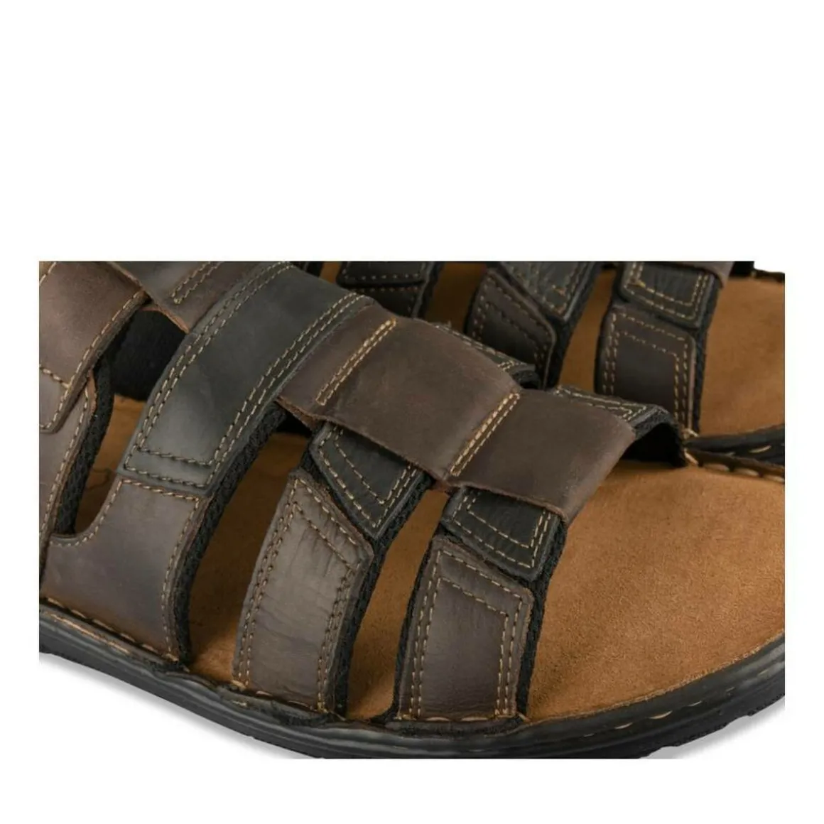Slippers KASTANJEBRUIN