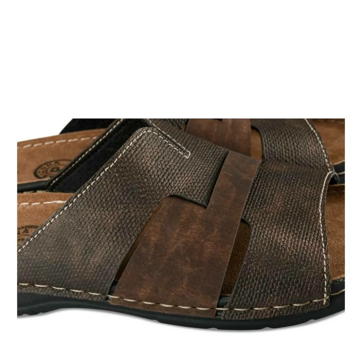 Slippers KASTANJEBRUIN