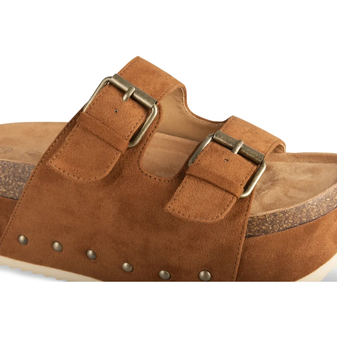 Slippers KASTANJEBRUIN