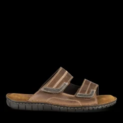 Slippers KASTANJEBRUIN