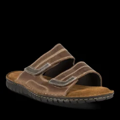 Slippers KASTANJEBRUIN