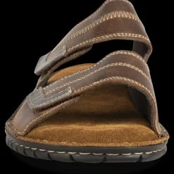 Slippers KASTANJEBRUIN