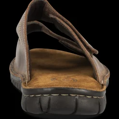 Slippers KASTANJEBRUIN