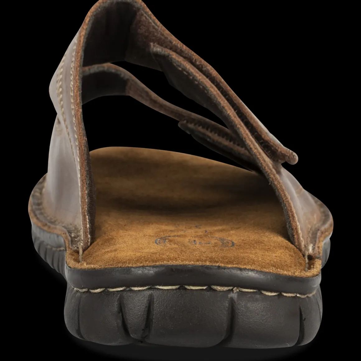 Slippers KASTANJEBRUIN