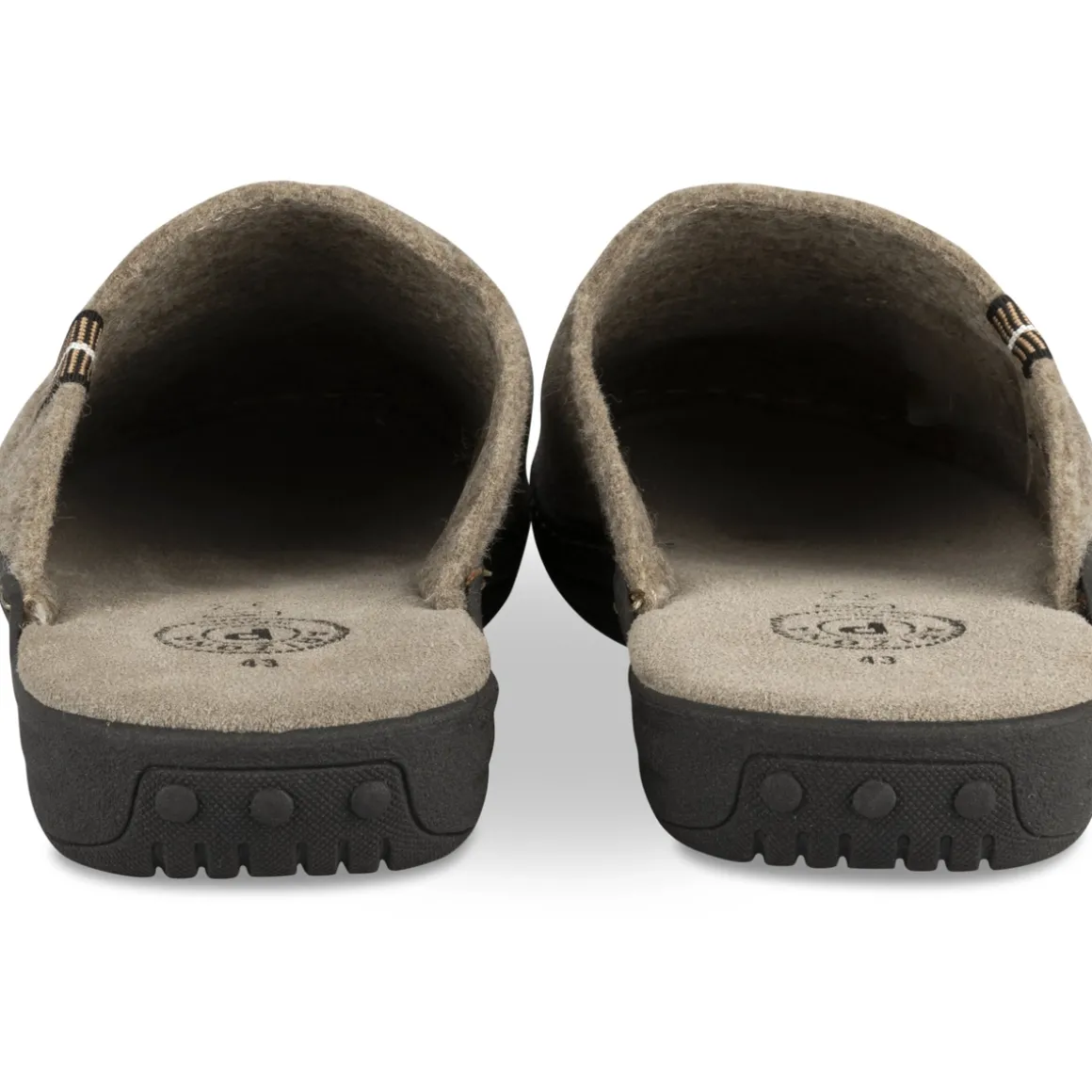 Slippers KASTANJEBRUIN