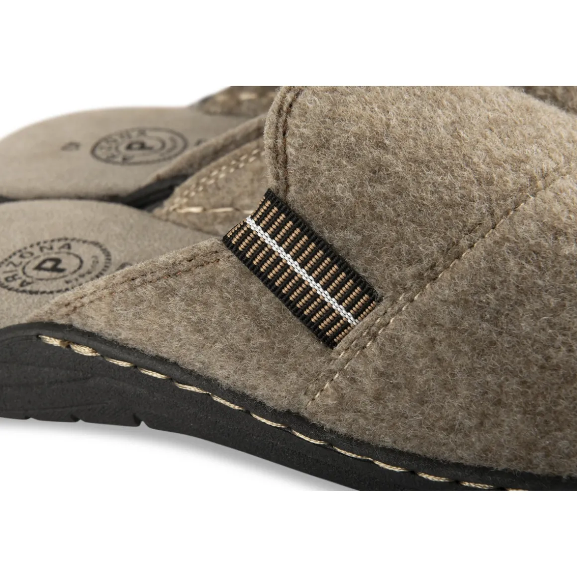 Slippers KASTANJEBRUIN