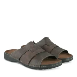 Slippers KASTANJEBRUIN