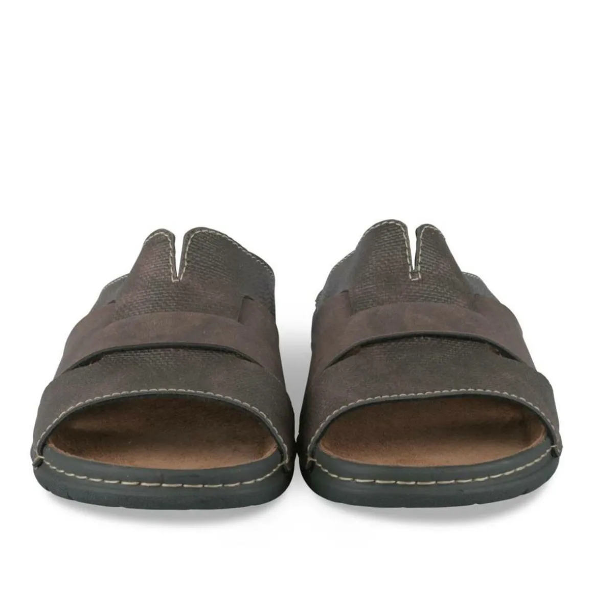 Slippers KASTANJEBRUIN