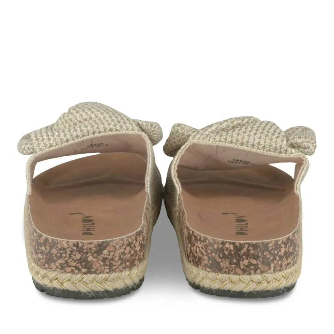 Slippers KASTANJEBRUIN