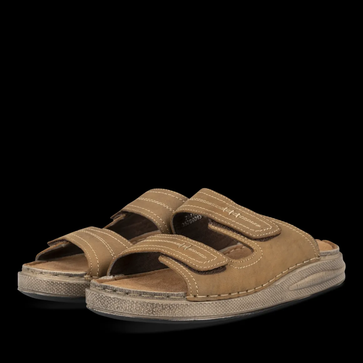 Slippers KASTANJEBRUIN