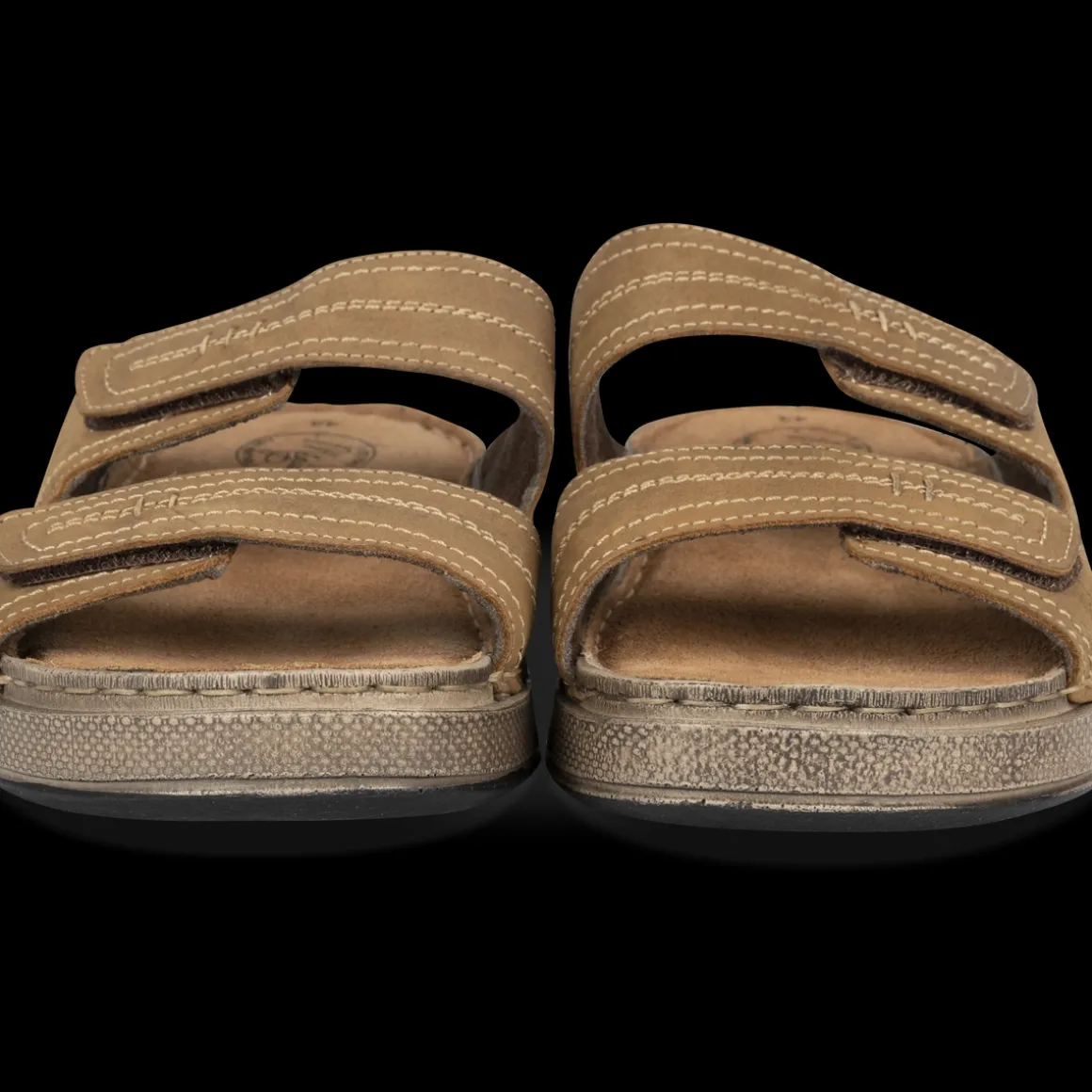 Slippers KASTANJEBRUIN