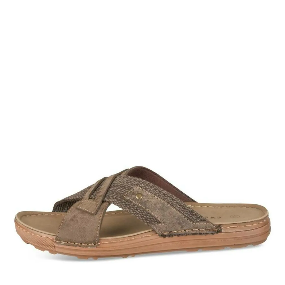 Slippers KASTANJEBRUIN