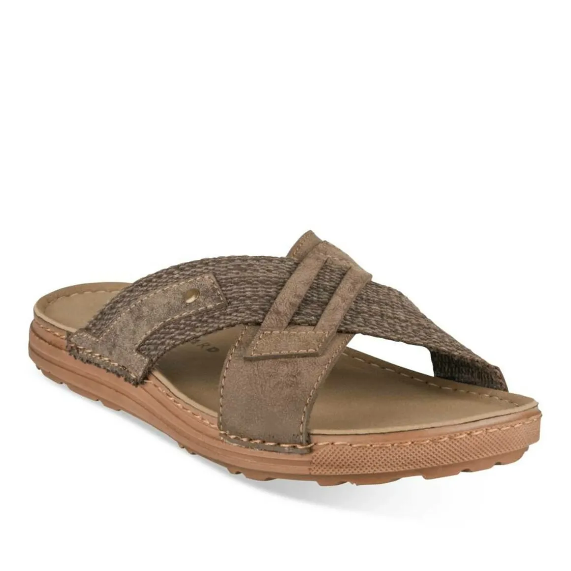 Slippers KASTANJEBRUIN