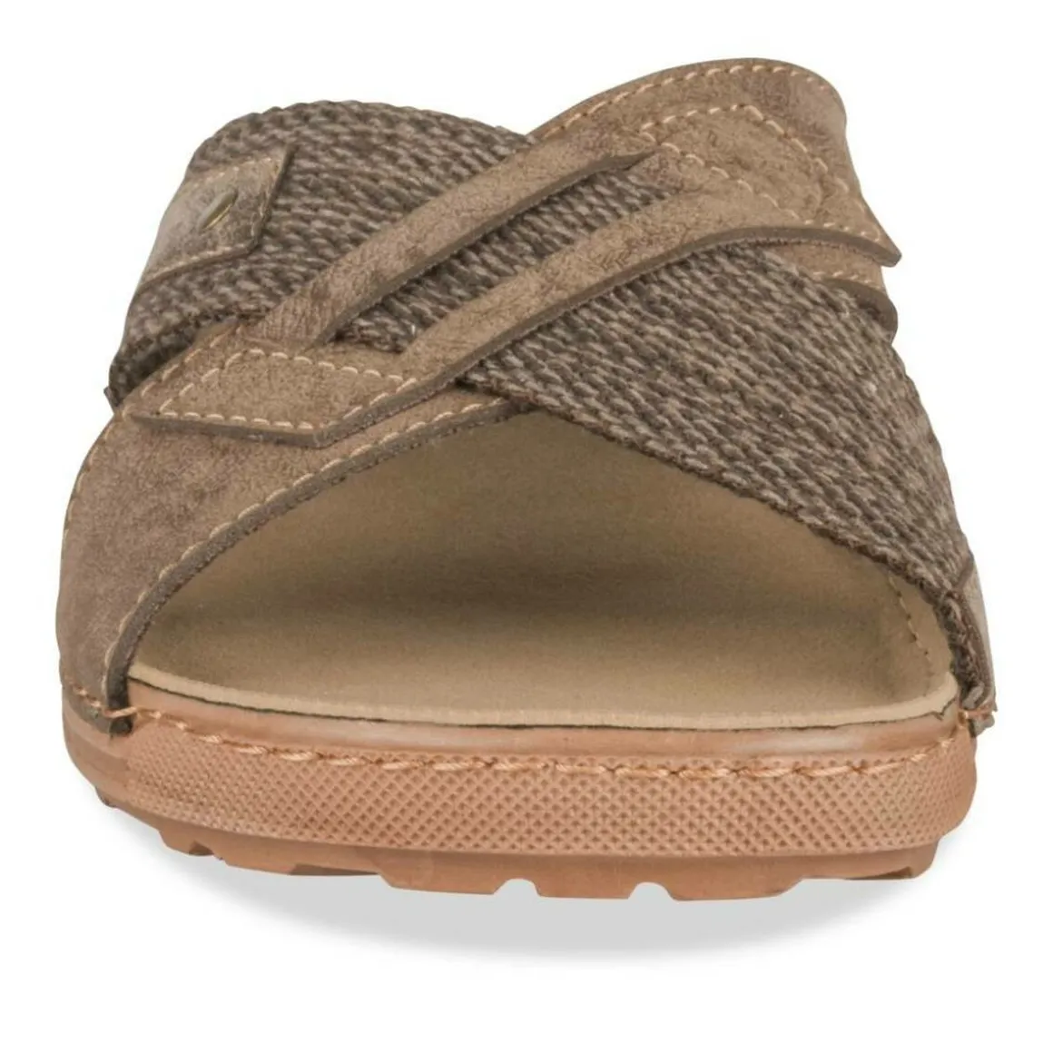 Slippers KASTANJEBRUIN