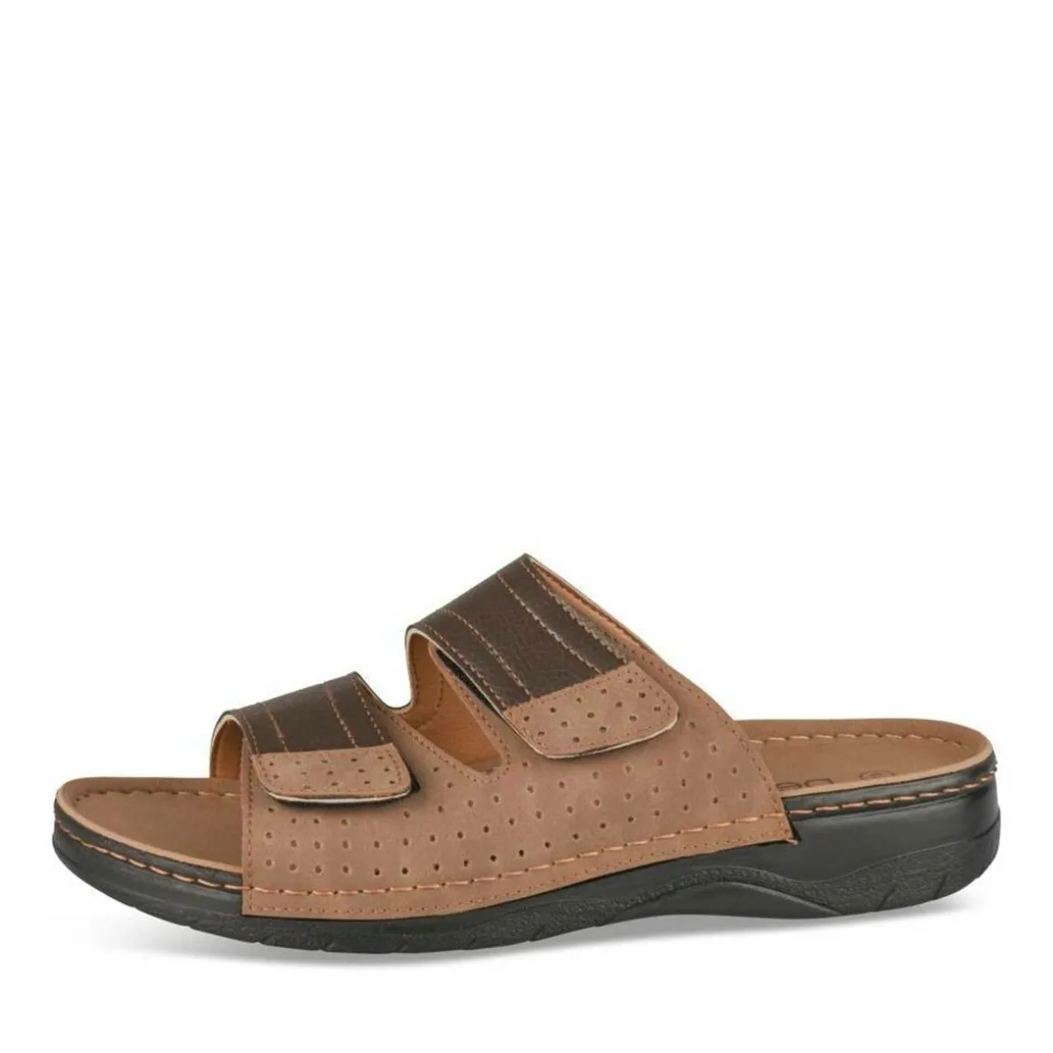 Slippers KASTANJEBRUIN