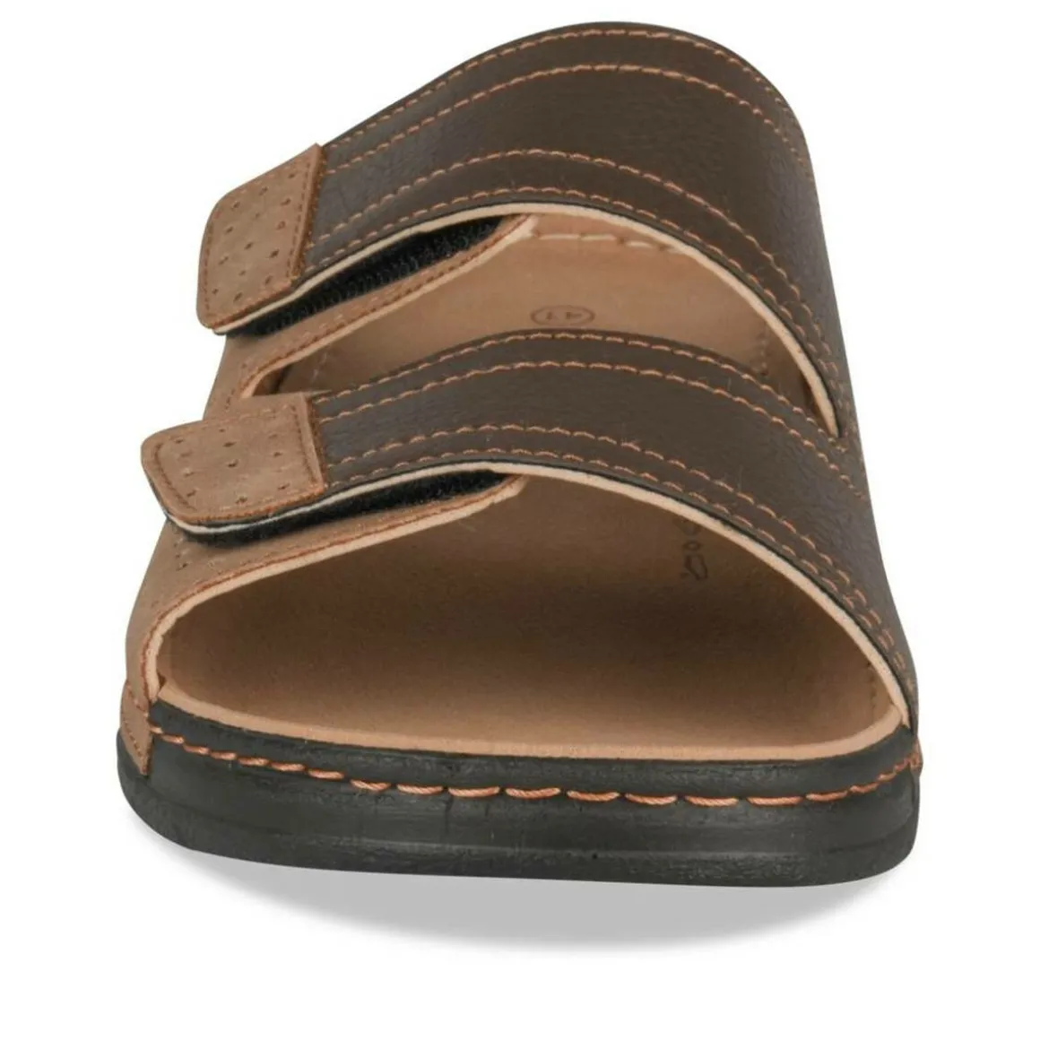 Slippers KASTANJEBRUIN