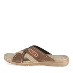 Slippers KASTANJEBRUIN
