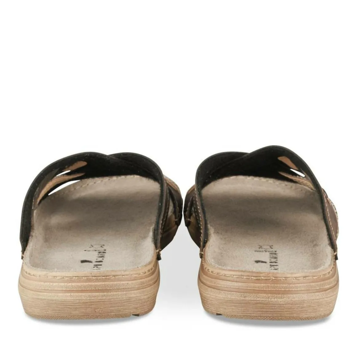 Slippers KASTANJEBRUIN