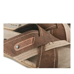 Slippers KASTANJEBRUIN