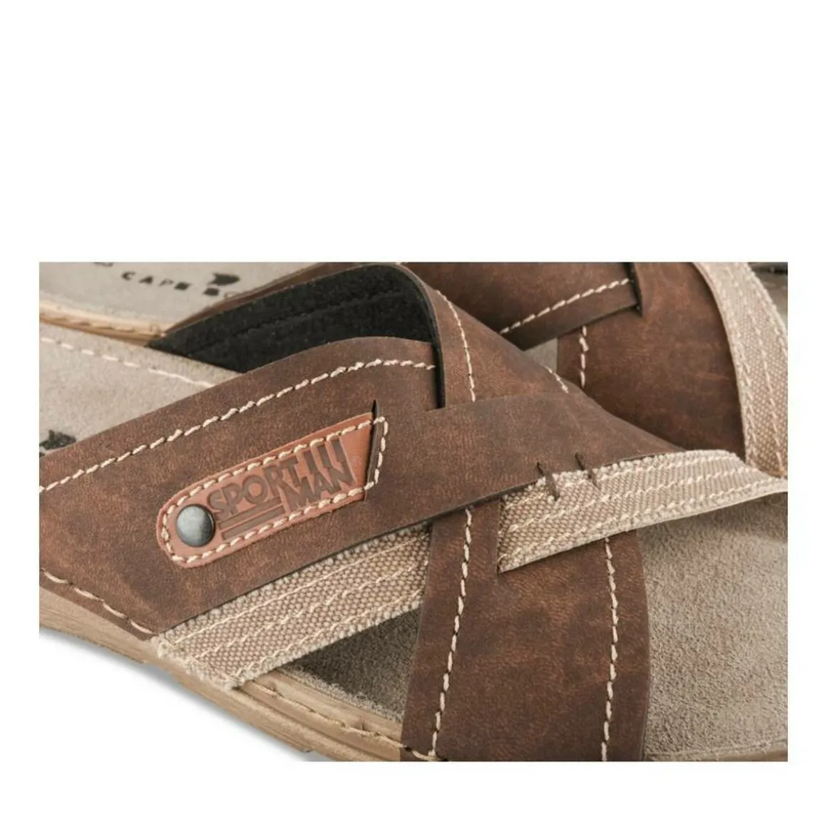 Slippers KASTANJEBRUIN