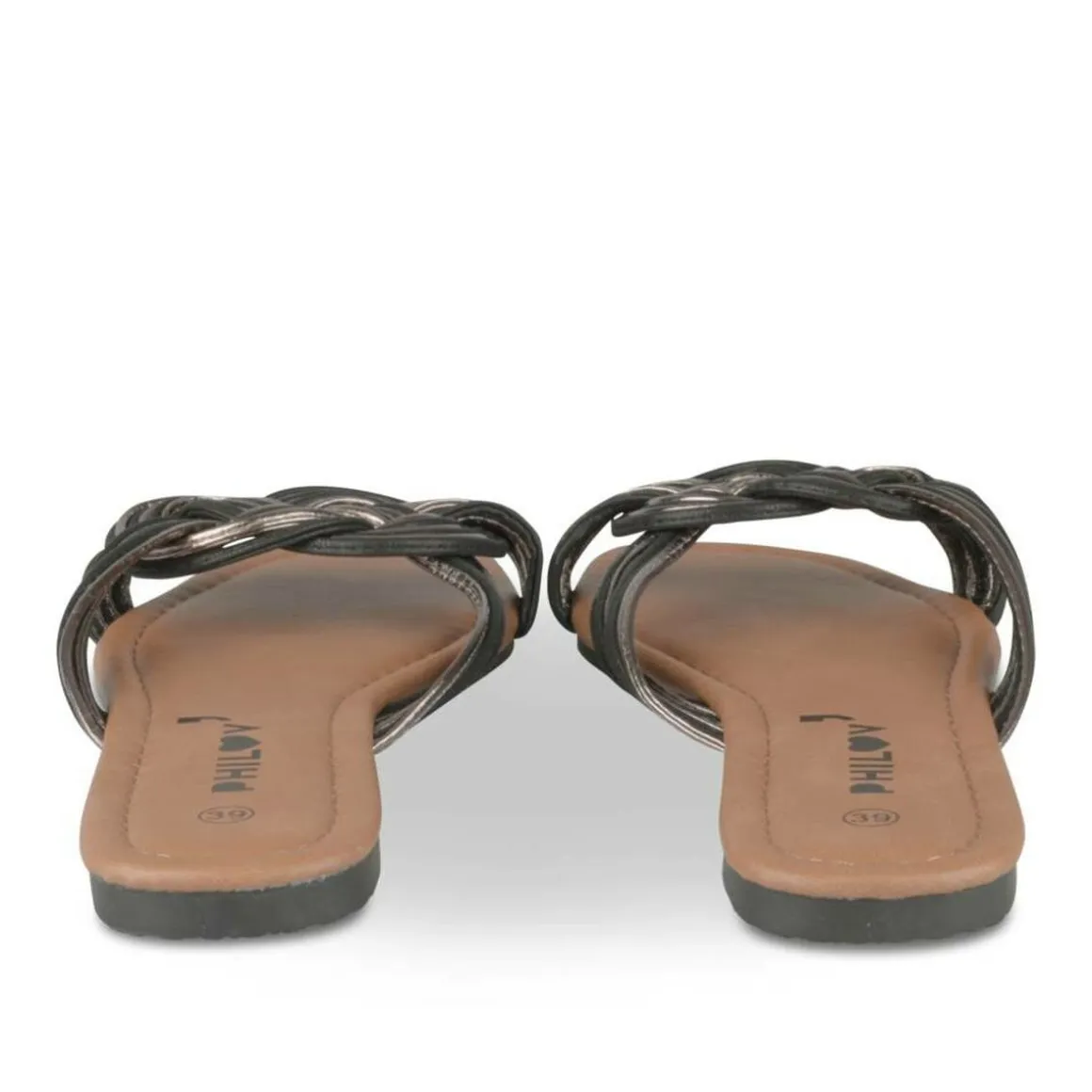 Slippers PEWTER