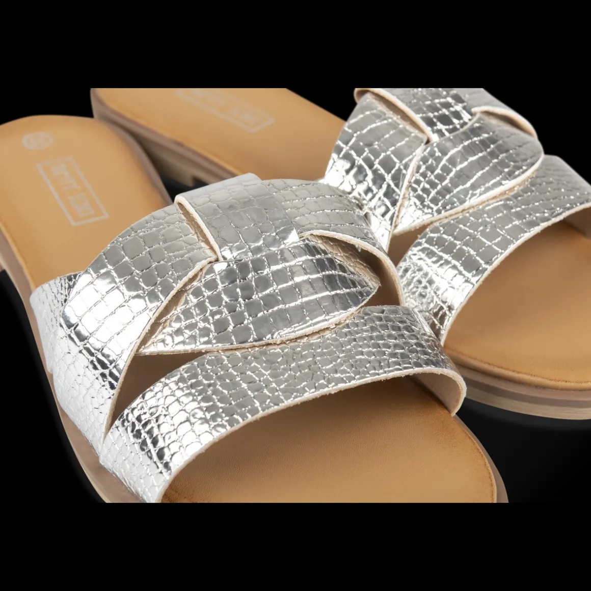 Slippers ZILVER