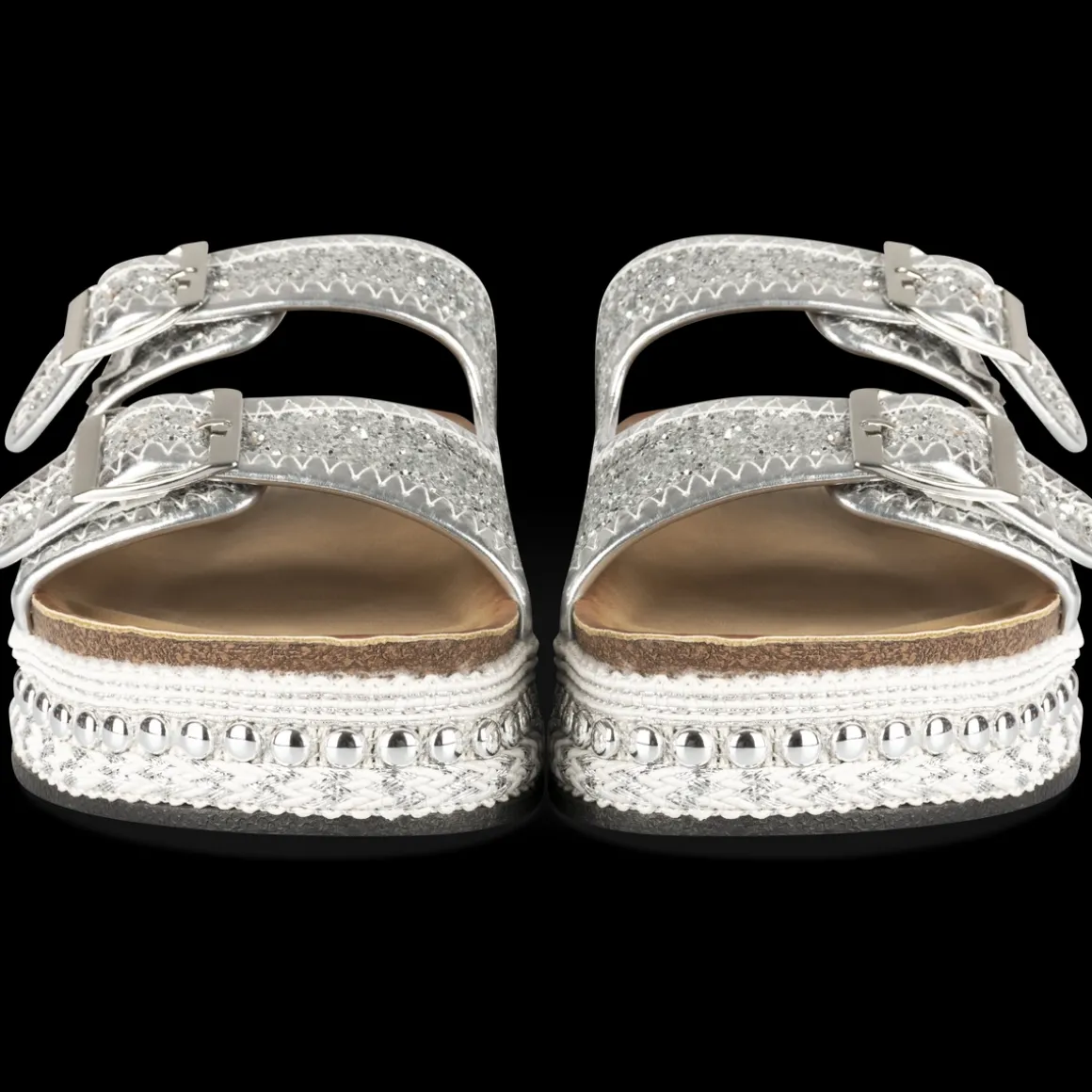 Slippers ZILVER