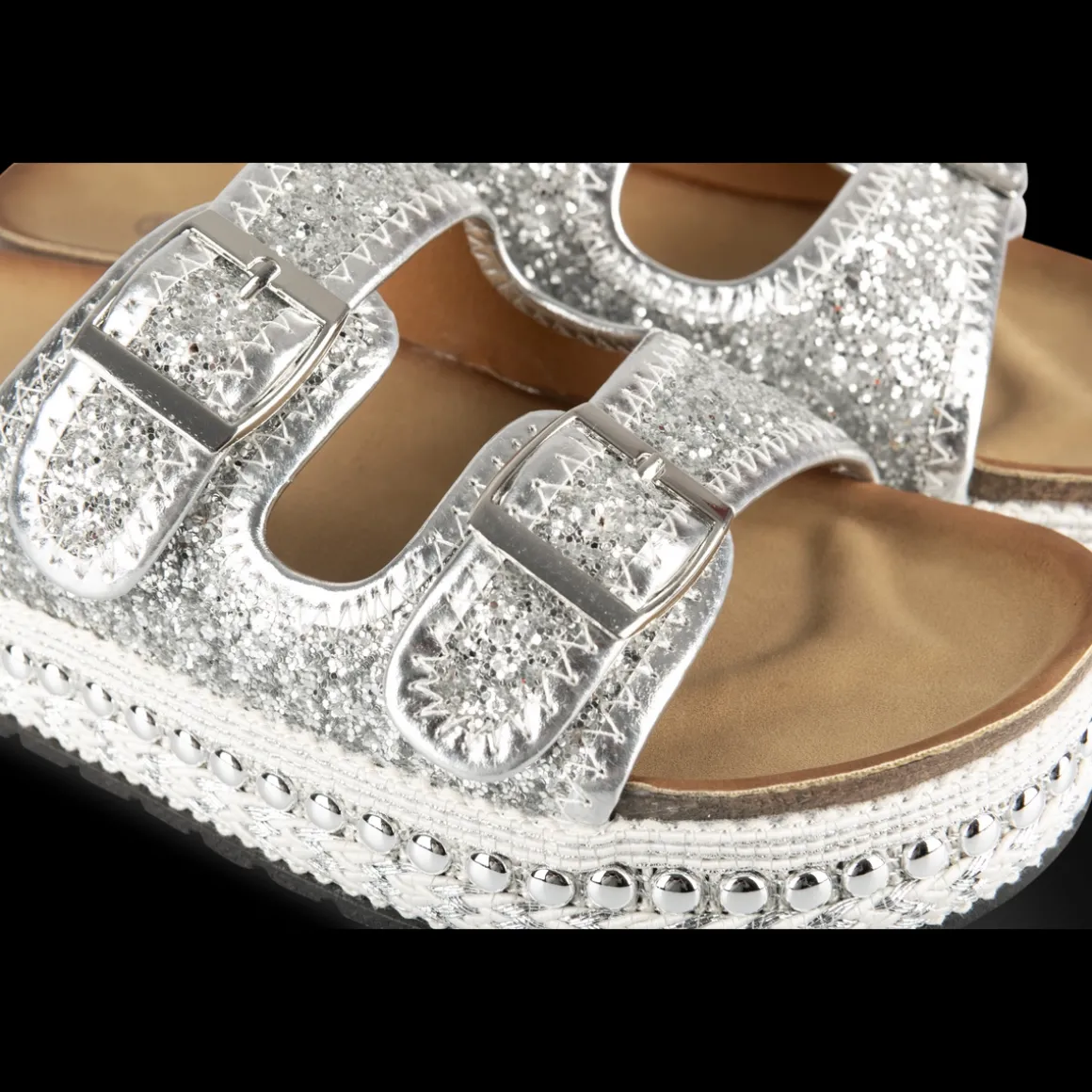 Slippers ZILVER