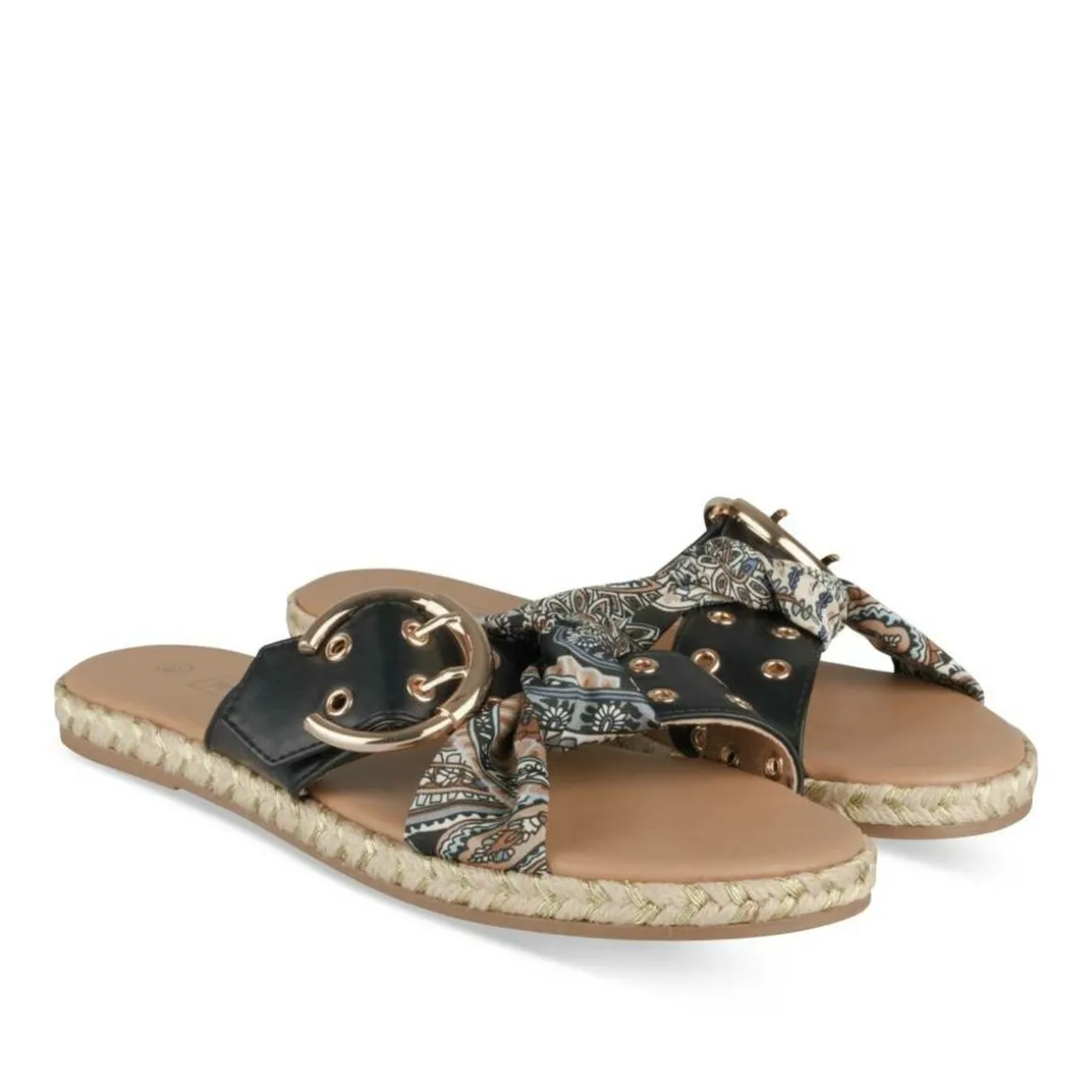 Slippers ZWART