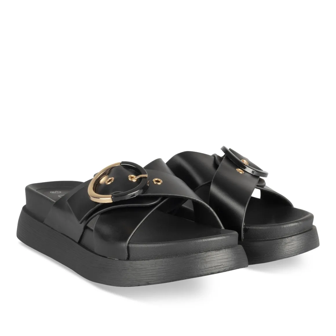 Slippers ZWART