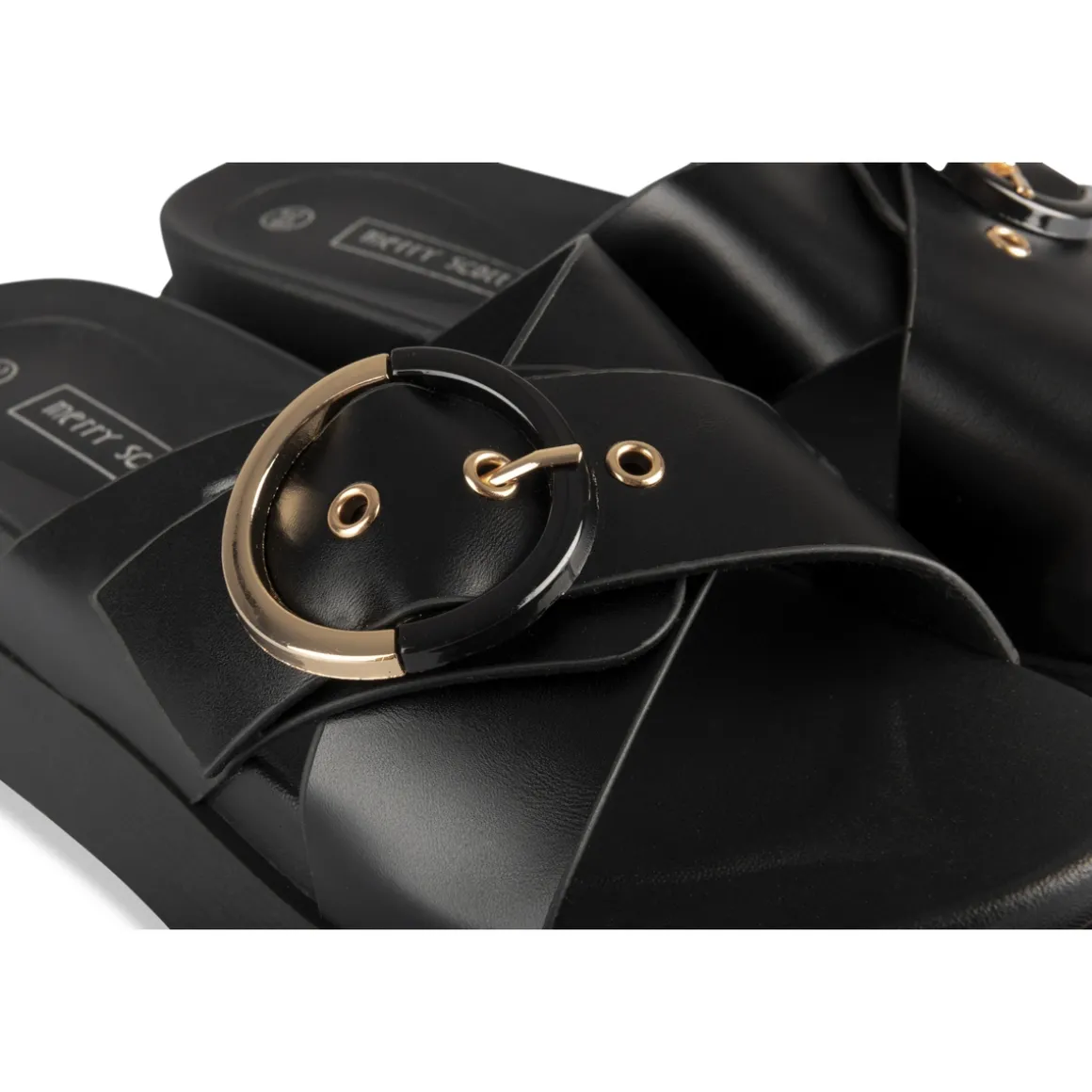 Slippers ZWART