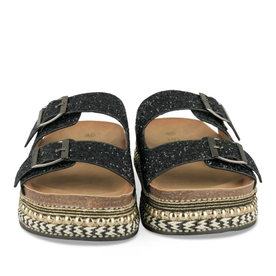 Slippers ZWART