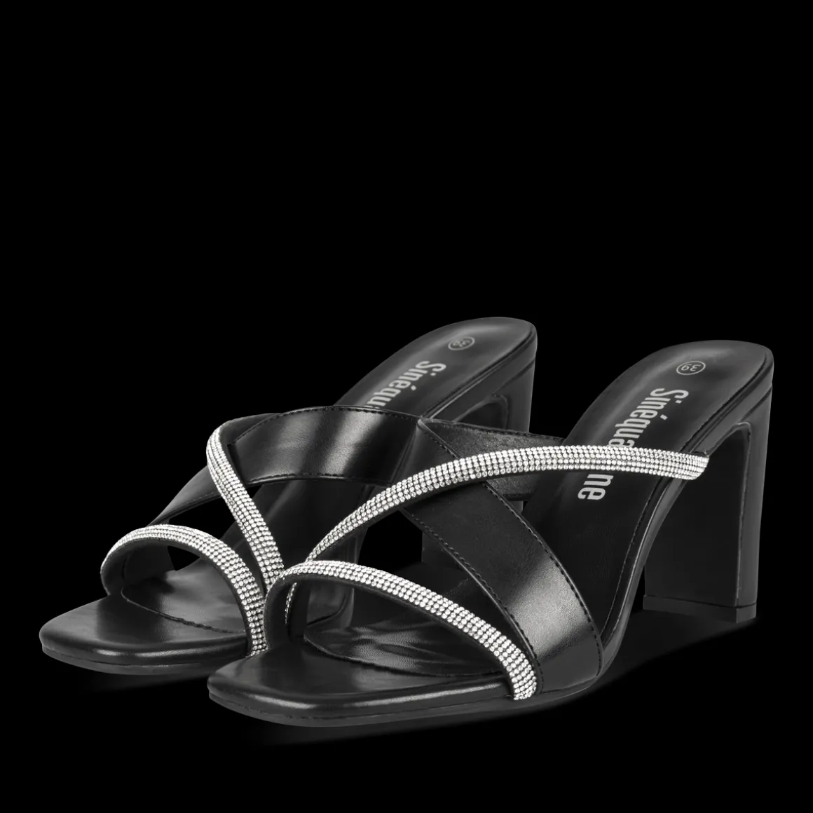 Slippers ZWART