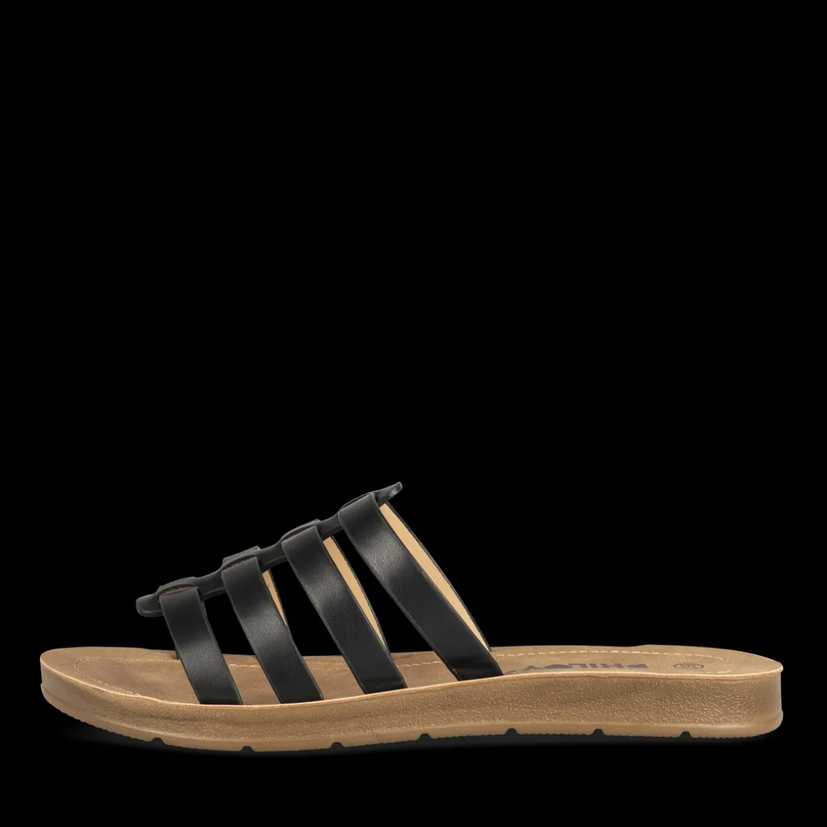 Slippers ZWART