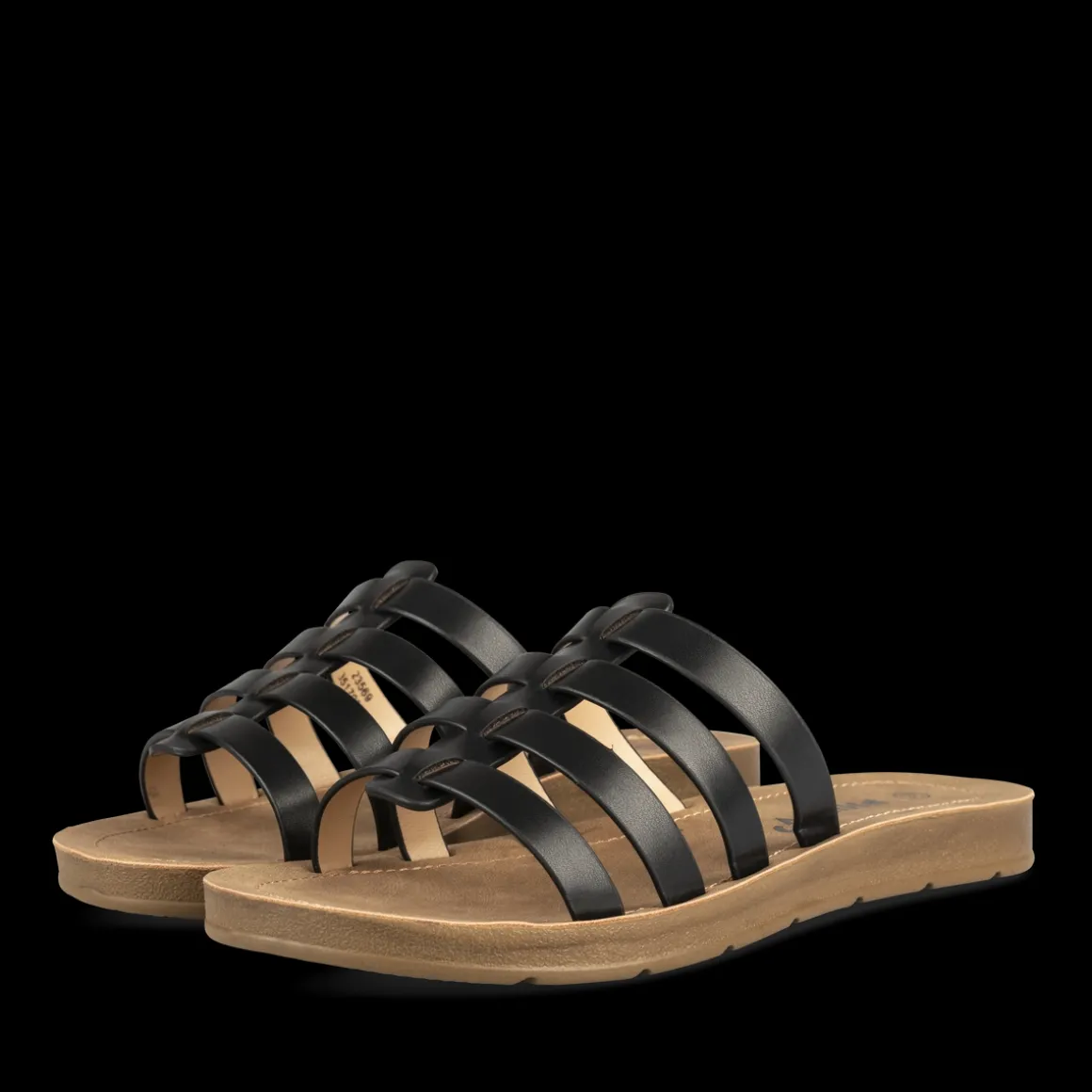 Slippers ZWART