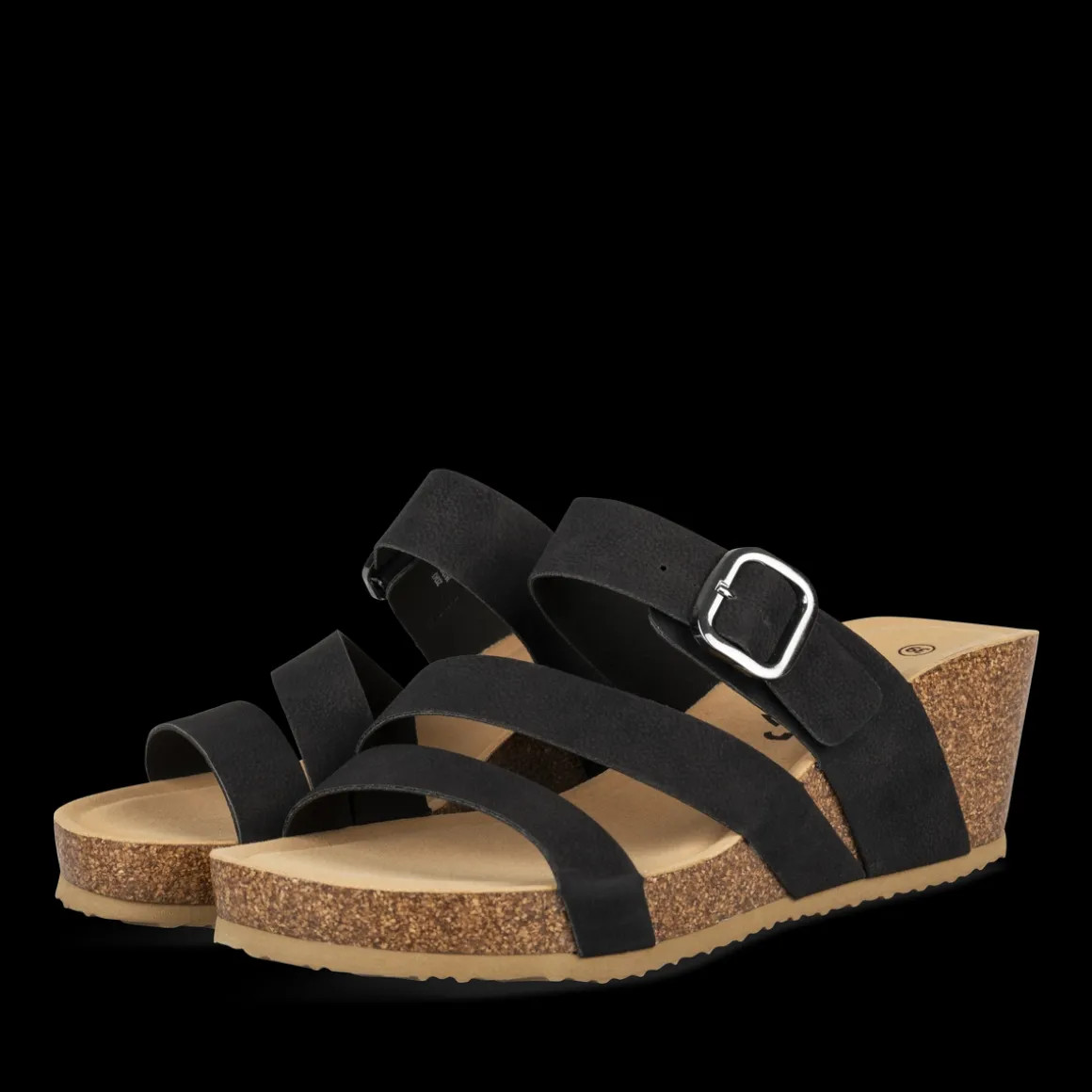 Slippers ZWART