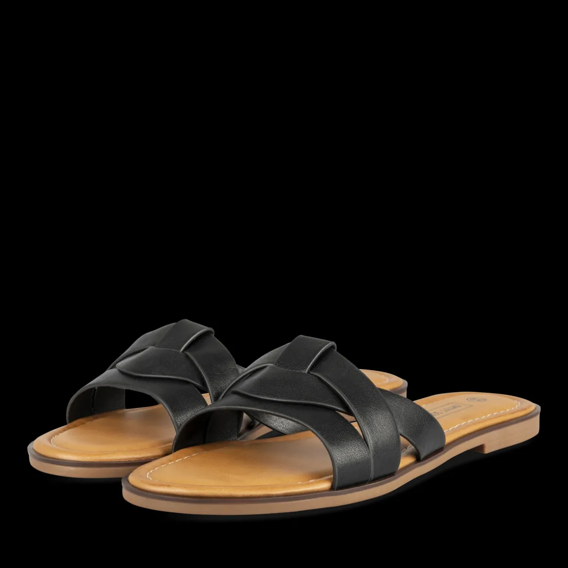 Slippers ZWART