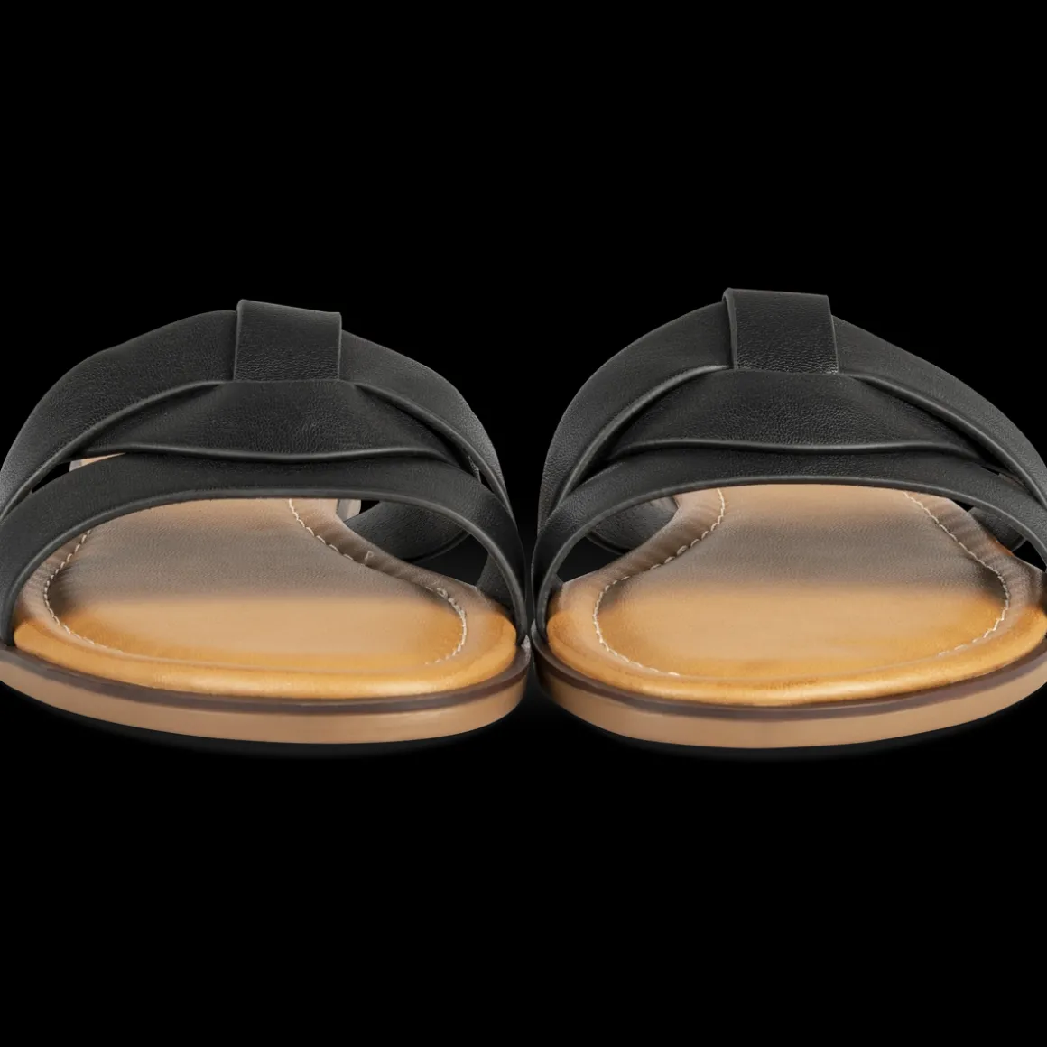 Slippers ZWART