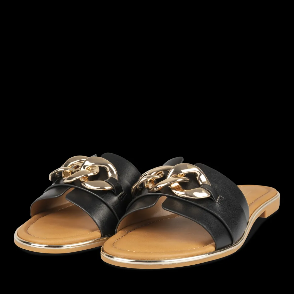 Slippers ZWART
