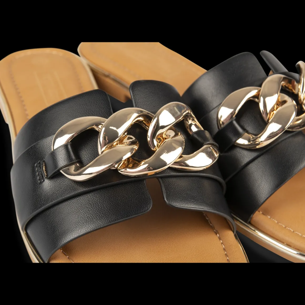 Slippers ZWART