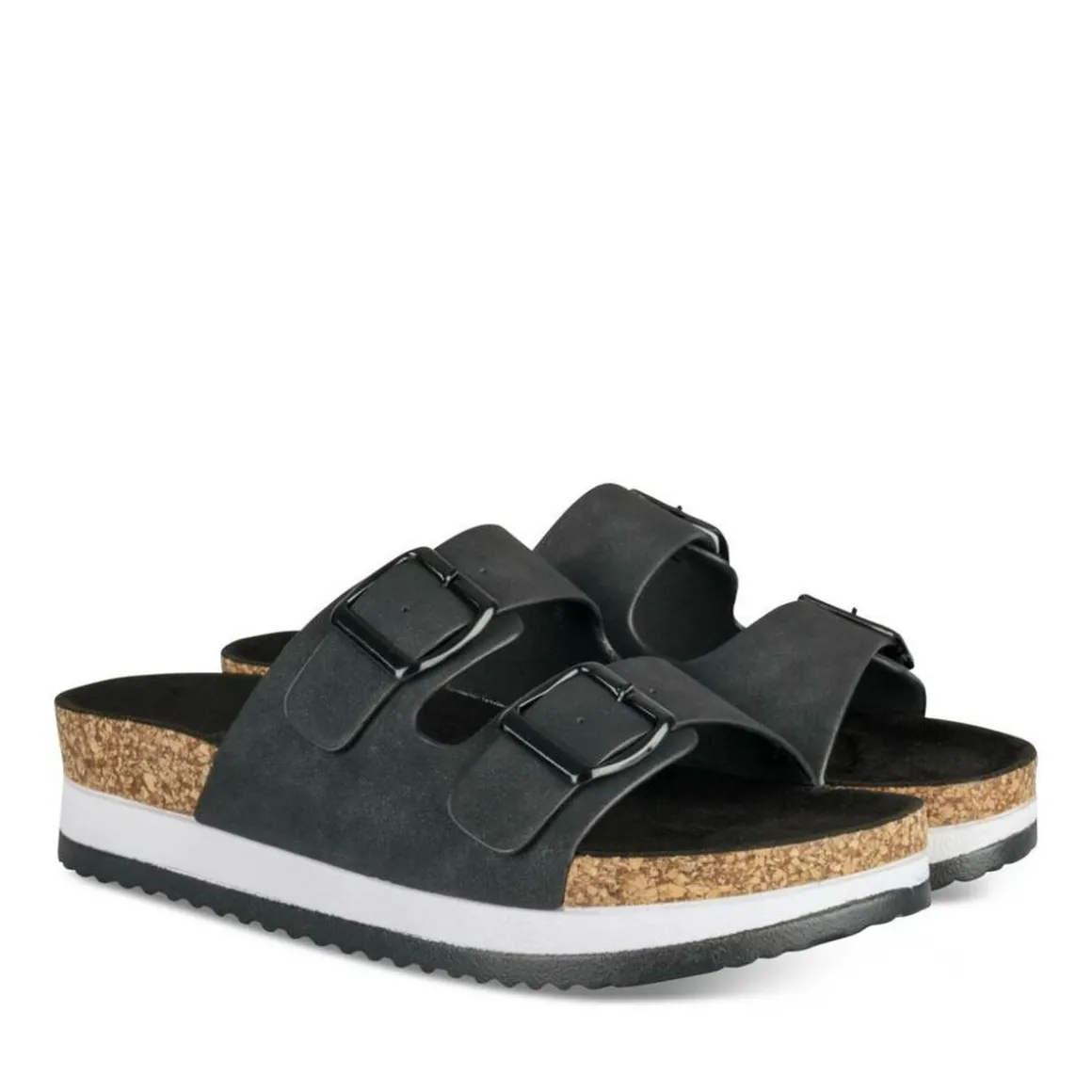 Slippers ZWART