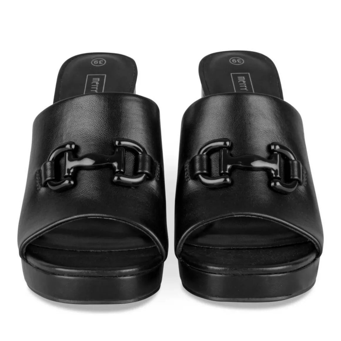 Slippers ZWART