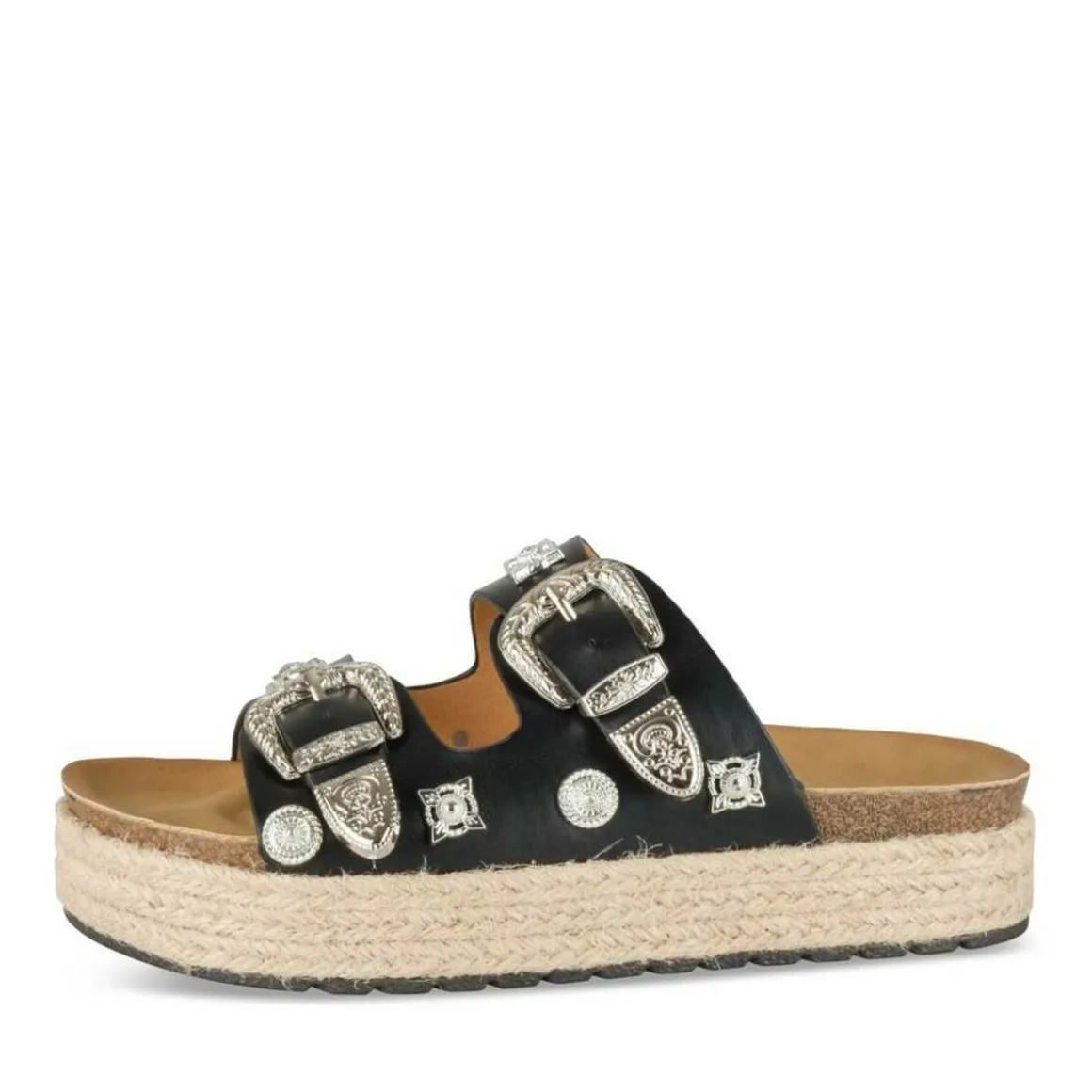 Slippers ZWART
