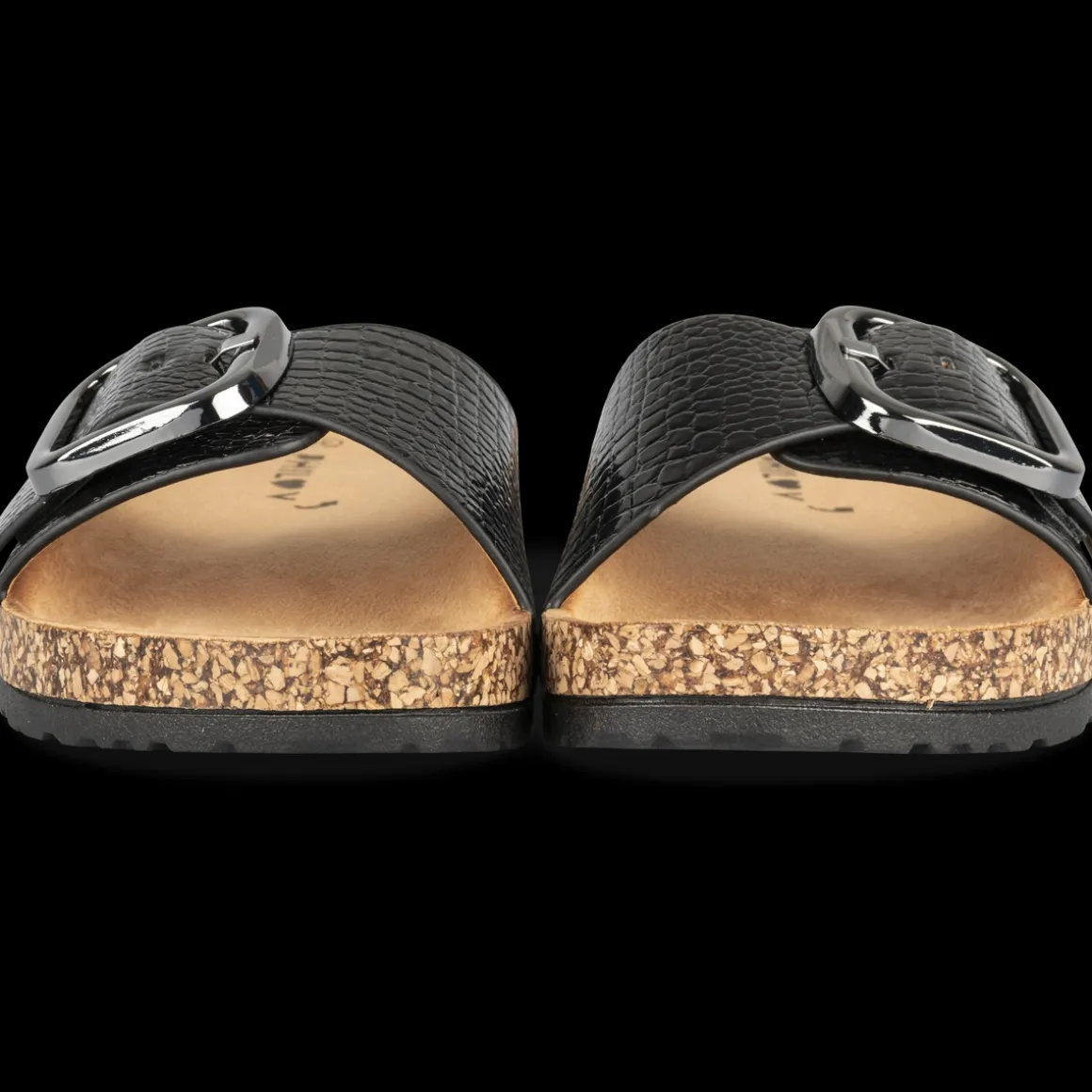 Slippers ZWART